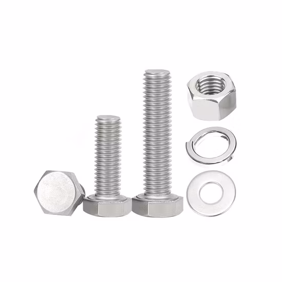 SS304 Wholesale Sales Hex Bolt A2 A4 Stainless Steel Hexagon Bolt
