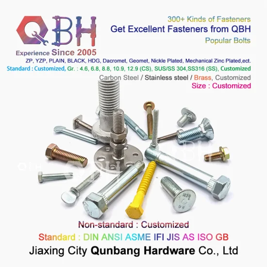 Qbh HDG 重量鋼構造せん断張力制御 Tc ボルト建築建設アクセサリー
